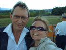 Papa und ich immer noch frisch...