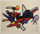 Kalender 2002 Einzelblatt "Dachhase im Anflug", 10,-€