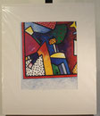 Kalender 2002 Einzelblatt "Fensterbild", mit passepartout, 25,-€