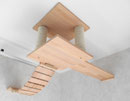 Deckenabhängung Raumerweiterung, Hängebrücke und Laufbrett