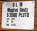 Magirus Deutz S 3500 Pluto, Bj.  1955