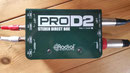 Radial Engineering Pro D2: Passive stereo DI-Box von Radial Engeneering, 2 unabhängige ProDI Kanäle, Groundlift, Frequenzgang 20Hz-18kHz, 15 dB Pad, Anschlüsse Klinke in/out, XLR out, speziell für Stereoquellen wie Keyboards, Drum-Computer, PC......