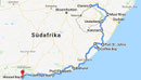 Strecke: Drakensberge - Wild & Sunshine Coast