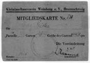 Mitgliedskarte 528 v. Otto und Margarete Fricke