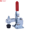 Vertical toggle clamp with horizontal mounting base