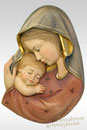 Madonnenrelief lasiert