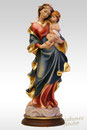 Heilige Maria mit Kind auf Wolken