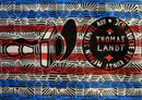 Thomas Landt - Kunst-Stempel" - Farb-Linoldruck auf Bütten - 30x42 cm - 2012 - Auflage 2/10 - Sylt