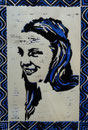 Thomas Landt - "Christine" - farb. Zustandsdruck Linol - 30x20 cm - 2013 - Probe 1/5 - Sylt