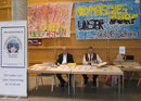 Der Boss selbst am Verkaufsstand