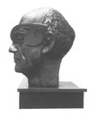 Kurvenreich im Winkel, Bronze, 1992