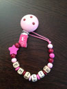 rosa, pink und dunkelpink mit Stern
