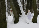 Fantasie & Wirklichkeit Fotografien und Gedichte Kathrin Steiger märchenhaft verträumt romantisch Winter Schnee Winterelfe Winterfee Schneemädchen Schneeprinzessin Schneewichtel
