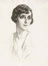 Vera Sergine 1930 fusain André Aaron Bilis