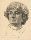 Guerrero Maria 1920 fusain André Aaron Bilis