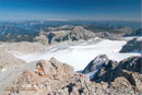 Gipfelausblick Richtung Dachsteingletscher
