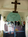 L'intérieur de la chapelle de Woirel
