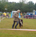 Asterix mit Frauchen Kerstin in Action