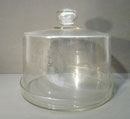 4338/ Riesen-Käseglocke mit Teller ~1850, H 23, Glocke Ø 24cm, EUR 98,-