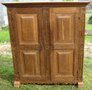 KT0127/Dielenschrank ~1750, Eiche, H 181, B 167, T 61, Innentiefe 47 cm, EUR 2200,-