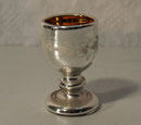 3862/ Schnapsglas "Bauernsilber" ~1800, H 7,5cm, EUR 38,-