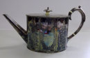3148/ Engl. Teekanne ~1900, o.Marke, L 28, H 15cm, EUR 120,-