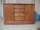 KT0205/ Flurkommode ~1930, Kiefer, H 69, B 100, T 47 cm, EUR 420,-