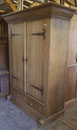 KT0593/ Dielenschrank ~1970, Barockstil,  nicht zerlegbar, H 180, B 140, T 59, Innentiefe 41 cm, EUR 650,-