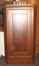 KT0129/Eckschrank ~1900, Kiefer, Bierfarbe, H 164, B 96, Sietentiefe 63 cm, EUR 650,-