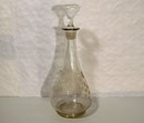 3730/ Weinkaraffe ~1850, Abriss, H 35cm, EUR 120,-