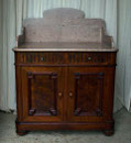 KT0352/ Waschkommode ~1880, Mahagoni, H 113, B 86, T 58 cm, EUR 480,-