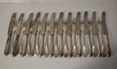 3778K/ Besteck ~1900, versilbert, 11 Gabeln, 12 Messer, EUR 45,-