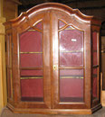 KT0056/Hängeschrank ~1800, Nussholz, H 94, B 94, T 26, EUR 550,-