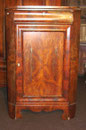 KT0075K/Eckschrank ~ 1830, Mahagoni, H 143, B 90, Seitentiefe 65 cm, EUR 280,-