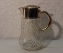 4070/ Saftkanne m. Kühlung,1963, Kegelclub,H 30cm, EUR 68,-