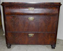 KT0437/ Kommode ~1850, Mahagoni, H 90, B 102, T 55cm, EUR 410,-