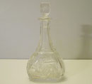 3578/ Kristallkaraffe ~1900, H 15cm, EUR 24,-