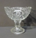 4340/ Bonboniere ~ 1930, Pressglas, Lilienmuster, H 14cm, EUR 22,-