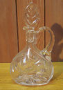 2206/ Kristallkaraffe ~ 1930, H 26cm, EUR 35,-