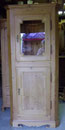 OB0042/Eckschrank ~ 1860, Kiefer, H 191, B 87, Schenkeltiefe 51 cm, EUR 1350,-