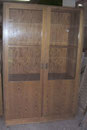 KT0010/Schulschrank ~1930, Kiefer, H 192, B 125, T 56 cm, EUR 500,-