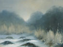 Wintermorgen, 30x40, Öl auf Malplatte