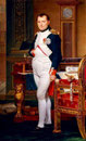 la main de Napoléon dans son gilet