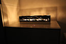 Tischlampe mit Alpaufzug glänzend