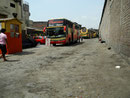 Busse sind das Hauptverkehrsmittel in Peru
