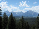 Grandios - Ausblick auf die Grand Tetons