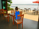 Blick nach Laos - Grenzfluss Mekong in Chiang Saen