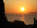 Sonnenuntergang in der Bucht von Ajaccio