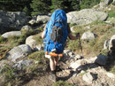 Versteckt - der Rucksack wird nicht kleiner