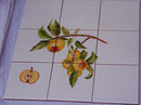 pommes - dim. 45 cmx30 cm epais. 4 mm - 80 €